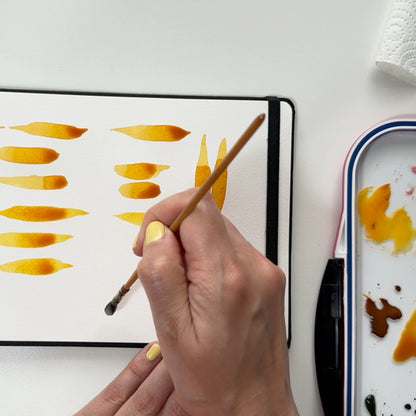 Onlinekurs „Sonnenblumen in Aquarell“ – Leuchtkraft und Struktur in einem Motiv