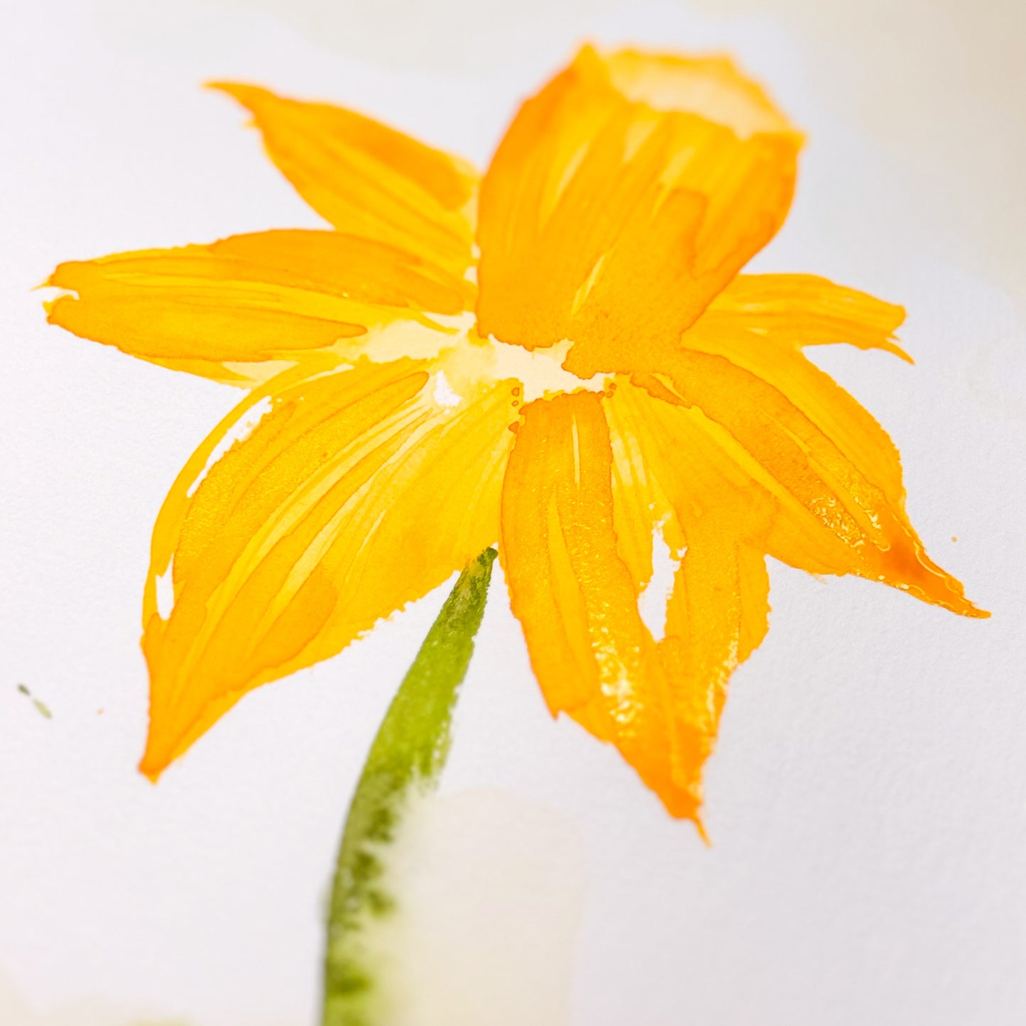 Onlinekurs „Narzissen in Aquarell“ – Ein Frühlingsgruß in 15 Minuten