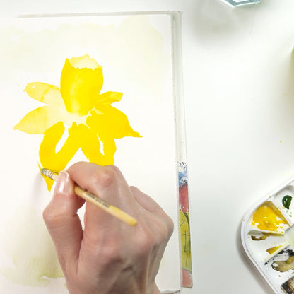 Onlinekurs „Narzissen in Aquarell“ – Ein Frühlingsgruß in 15 Minuten